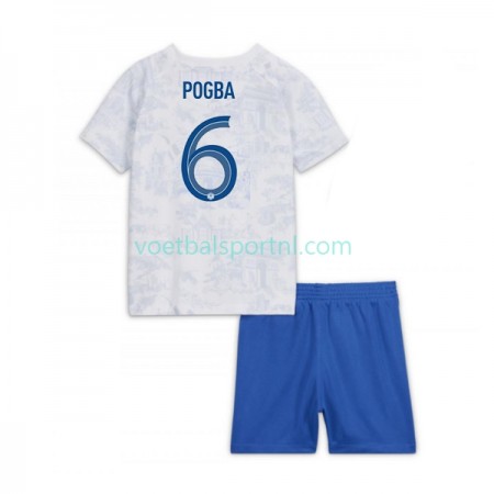 Frankrijk Pogba 6 Kind Uit Tenue World Cup 2022